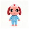 Roblox Animal Hospital Plush Toys Set, Cute Vet Nurse Stuffed Animal Dolls, Soft Comfortable Kids Gift