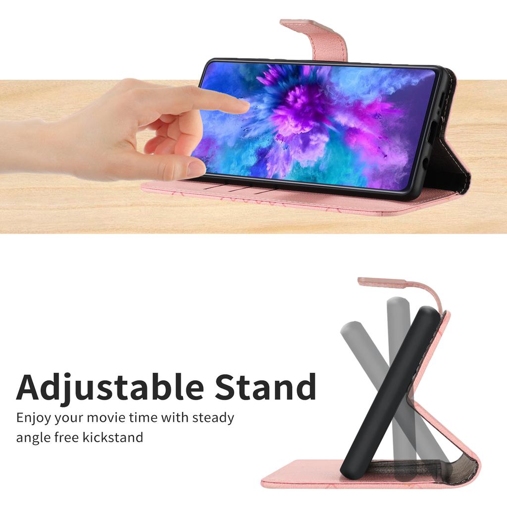 HT06 For Xiaomi Redmi 13C 4G/5G/13R 5G/Poco M6 5G/Poco C65 4G Leather Case Rhombus Pattern with Wrist Strap