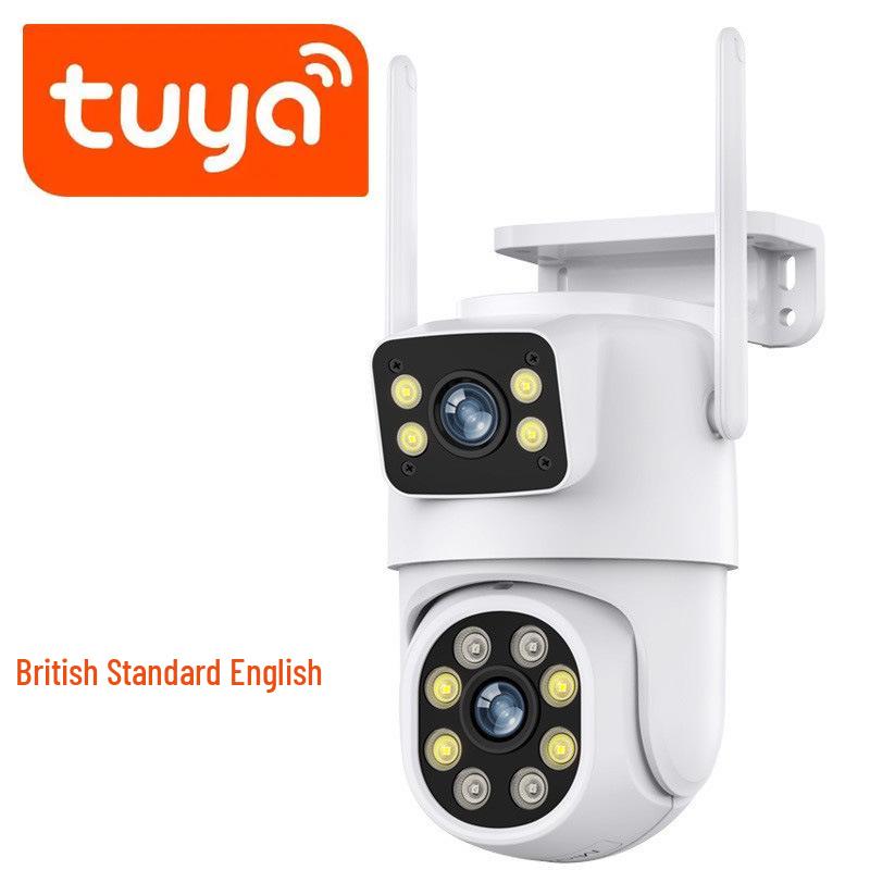 Cross 6 Million HD Wide Angle WiFi Outdoor Binocular Surveillance Camera with Graffiti Design.