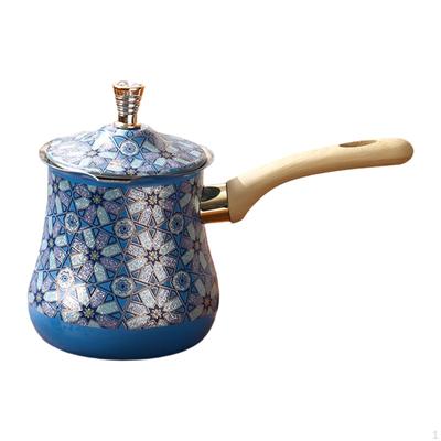 Pichet Cafetière et Fondoir à Chocolat en Acier Inoxydable avec Poignée pour Usage en Cuisine