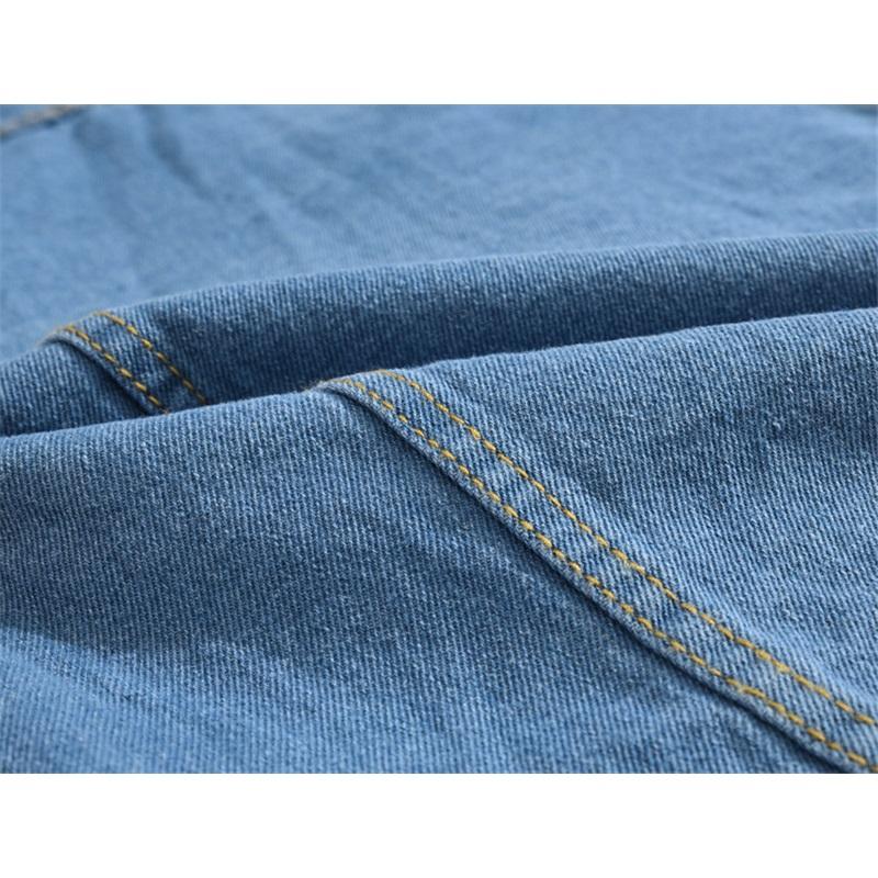 Men's Winter Plus Size Light Color Lamb Wool Denim Coat Slim Fit Thickened Fleece Jacket Warm Outerwear