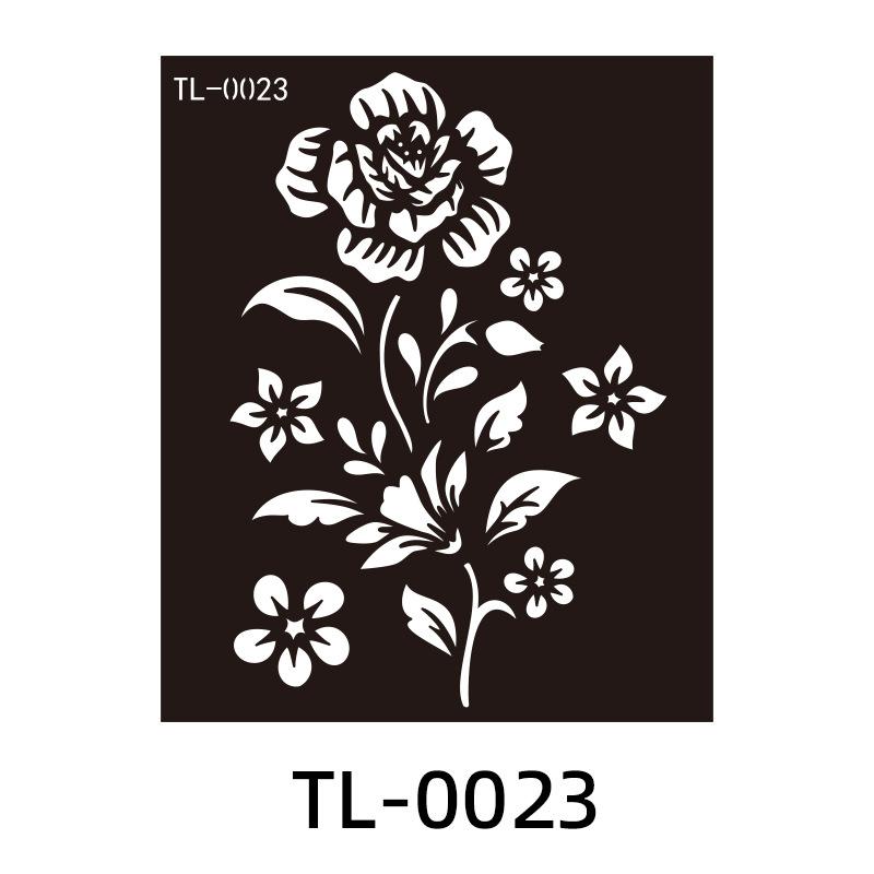 Beauty Sticker Hollow Tattoo Sticker Juice Inkjet Tattoo Template Diy