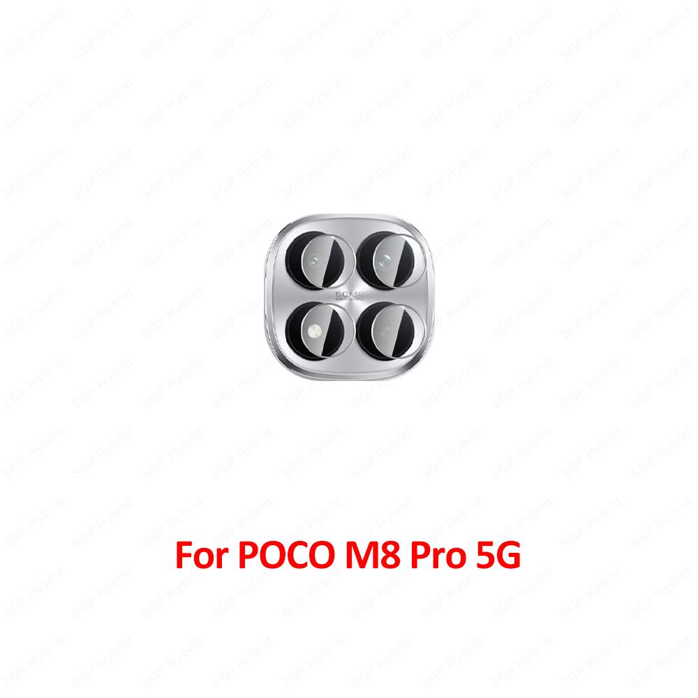 3 Set Soft Glass Camera Protector for Poco M6 M8 X8 Pro Max X6 F6 X7 F7 Pro F8 F9 Ultra 5G M7 4G PocoX7 X7Pro F9Pro HD Lens Film 4