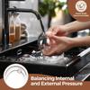 Tazze da Espresso in Vetro Trasparente Termoisolate a Doppia Parete da 80/150/250/350/450ml Perfette per Tè, Caffè, Latte Macchiato, Caffetteria, Latte, Uso Ristorante