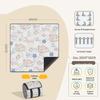 Extra Large Outdoor Camping and Beach Mat – Portable, Moisture-proof, Thickened 3m Picnic Cushion.