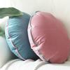 Japanese Style Round Pillow Candy Colore Soft Velvet  Cushion With Fillings Meditation Cushion Bedroom Sofa Bed Nap Pillow