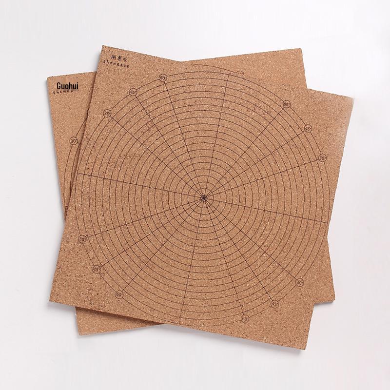 Macrame Braiding Square Pad: DIY Bracelet Weaving Tool, Soft Cork Board