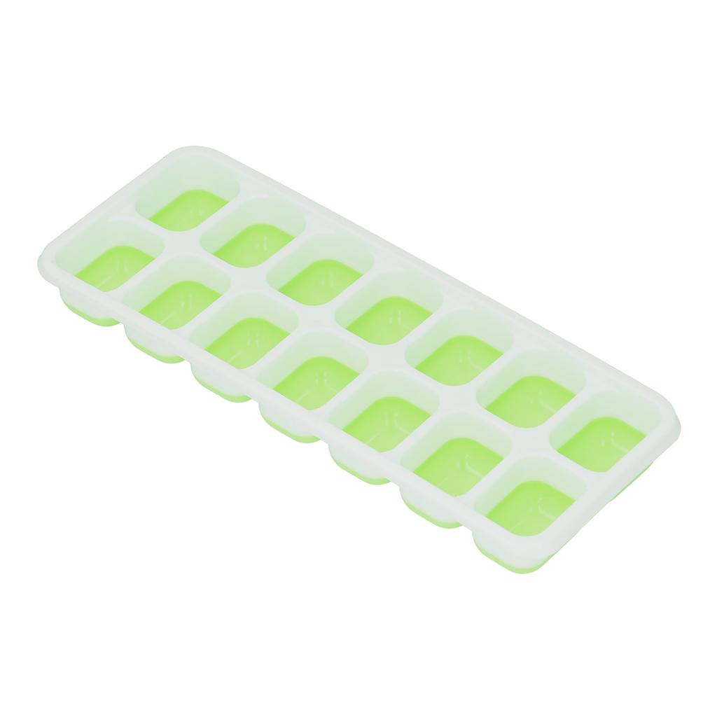 Tray Food Grade Plastic Silicone Ice Mold with Removable Lid for Cocktail