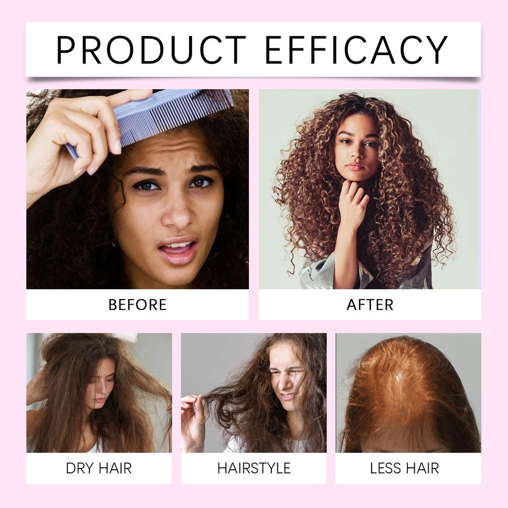 Sprej na kudrnaté vlasy vyživuje, chrání a natočuje vlasy, pomáhá tvarovat kudrnaté vlasy a vytvářet módní vzhled, 100 ml