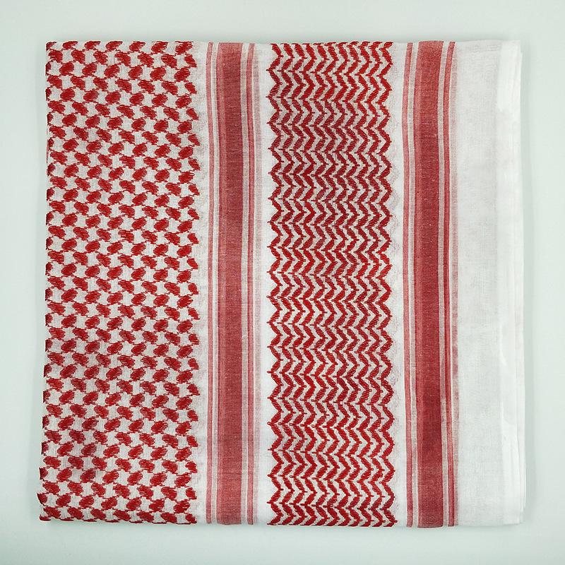 Dubai Men's Hijab Prayer Cap & Ethnic Shawl Set