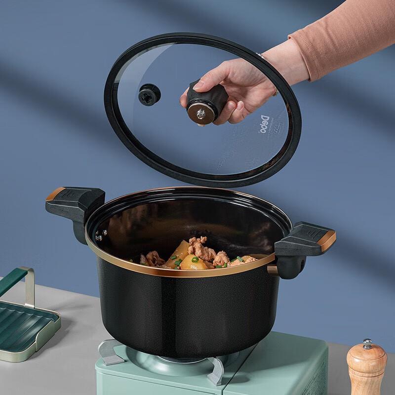 Debo Garnet 26cm Enamel Micro-Pressure Soup Pot