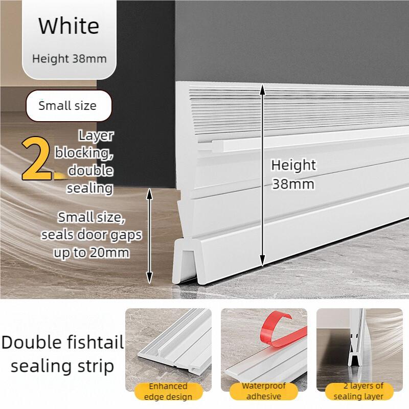 

1pc Door gap, door bottom sealing strip, door and window gap, door insulation, noise reduction, bedroom wind protection 93cm
