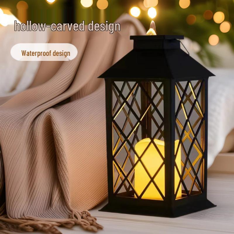 Solar Plastic Candle Lantern