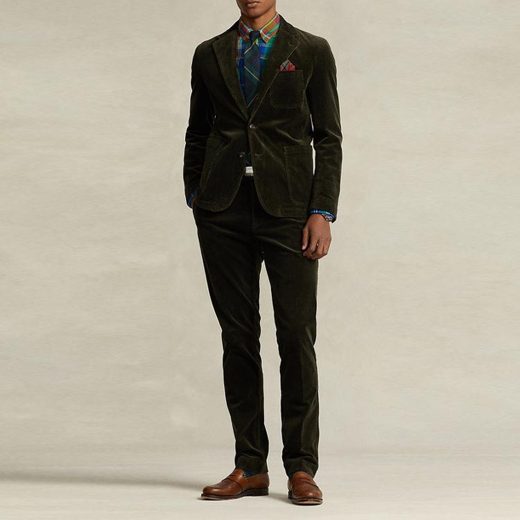 Polo Ralph Lauren FW23 Business Suit Coat Men's Green MNPOSPC27620460-300