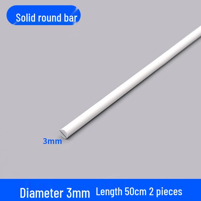 DIY Sand Table Model Kit: ABS Rods, Glue Sticks, Half-Round & Square Tubes