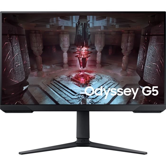 Gaming PC Monitor - SAMSUNG - 27" - WQHD - 165Hz - VA Panel - 1ms - Height Adjustable - LS27CG510EUXEN
