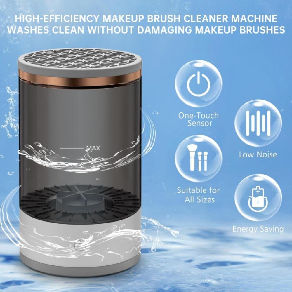 USB Electric Makeup Brushes Drying Rack 3 In 1 Brush Cleaning Machine New Makeup Brush Cleaner