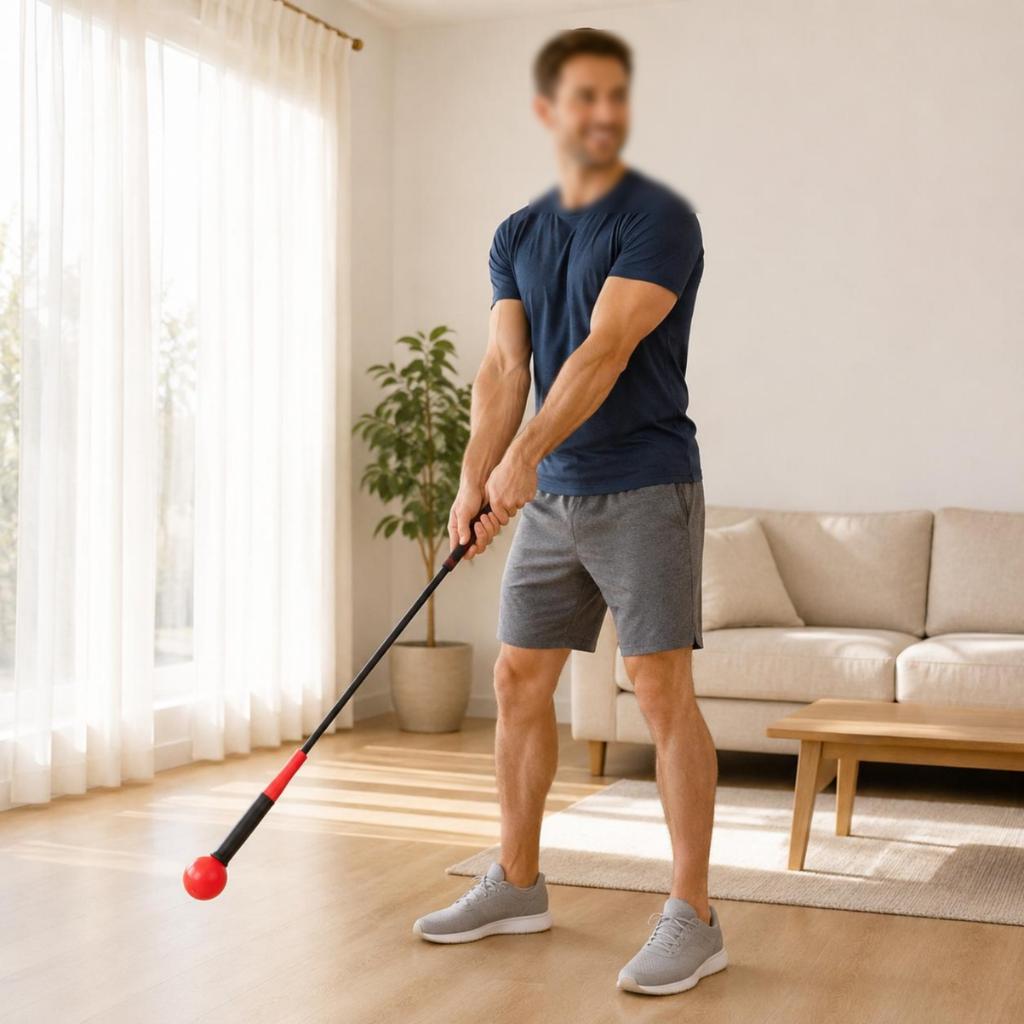 Telescopic Golf Swing Coach Sound Feedback Golf Rhythm Coach Sports Equipment Muscle Memory
