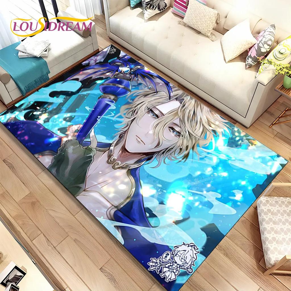 Anime,Record of Ragnarok,Cartoon Area Rug,Carpet Rug for Home Living Room Bedroom Sofa Doormat Decor,Kid Play Non-slip Floor Mat