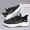 2026 new microfiber leather sports and leisure shoes fashion versatile out of the street wear-resistant shoes men's shoes extra large size running