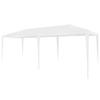 VidaXL Reception Tent 3x6 M PE White Gazebo Pavilion Marquee for Garden 45079