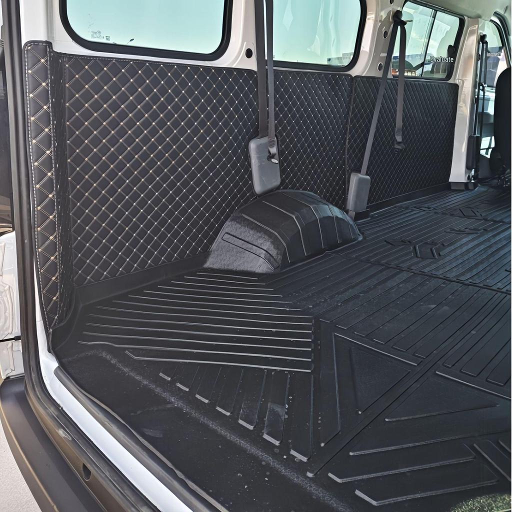 Wear-Resistant TPE Floor Mats & Trunk Mat for Wuling Yangguang Passenger & Cargo 6-Seater Enclosed Cabin