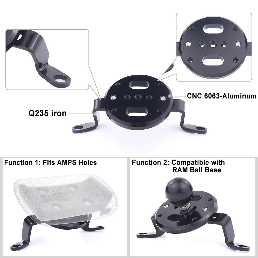 Motorcycle GPS Navigation Frame Mobile Phone Mount Bracket Fit For XL 1000 V Varadeo NC700S NC750S NC700X NC750X X-ADV CTX1300
