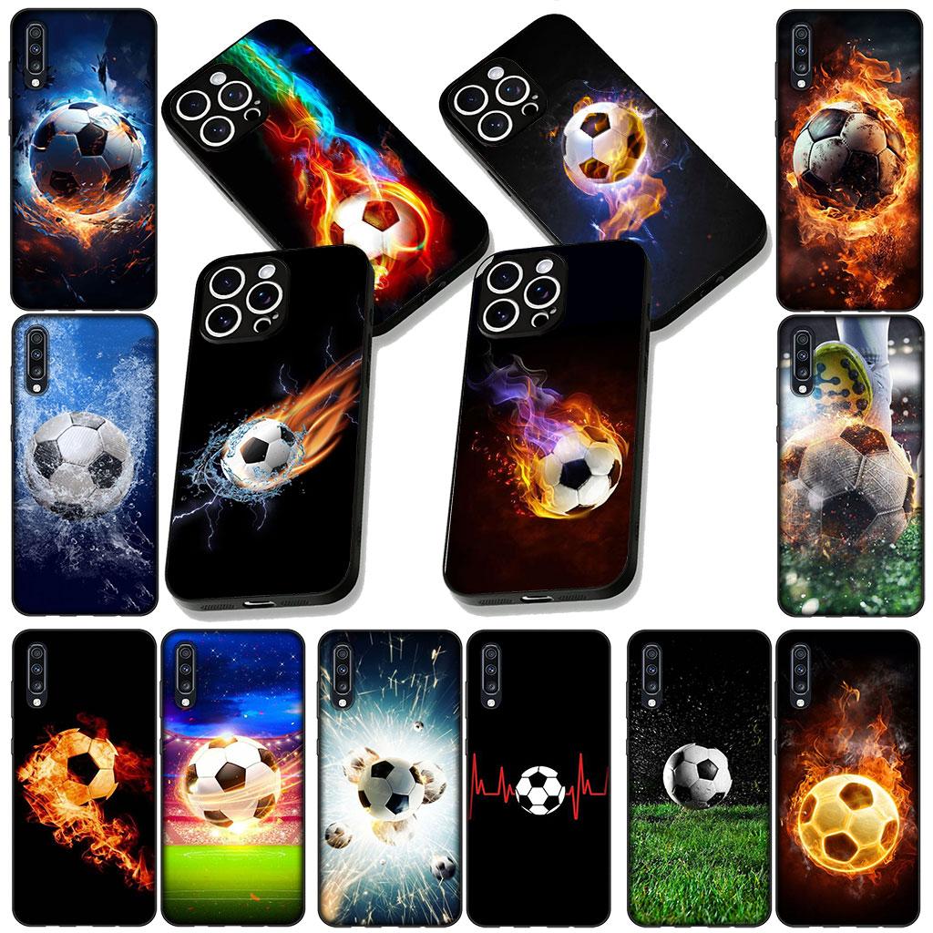 Soft Cover for Samsung Galaxy Note 20 9 8 S8 S10 S9 Plus A54 A33 A21S A31 M21 S10E A17 Coque Phone Case Sports Soccer Football