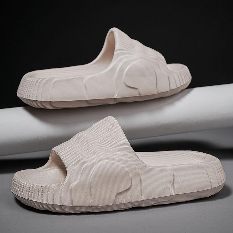 Herren- und Damen-Übergrößen-EVA-Anti-Rutsch-Strandsandalen - Dicksohlige Flip-Flops im Kokosnuss-Stil