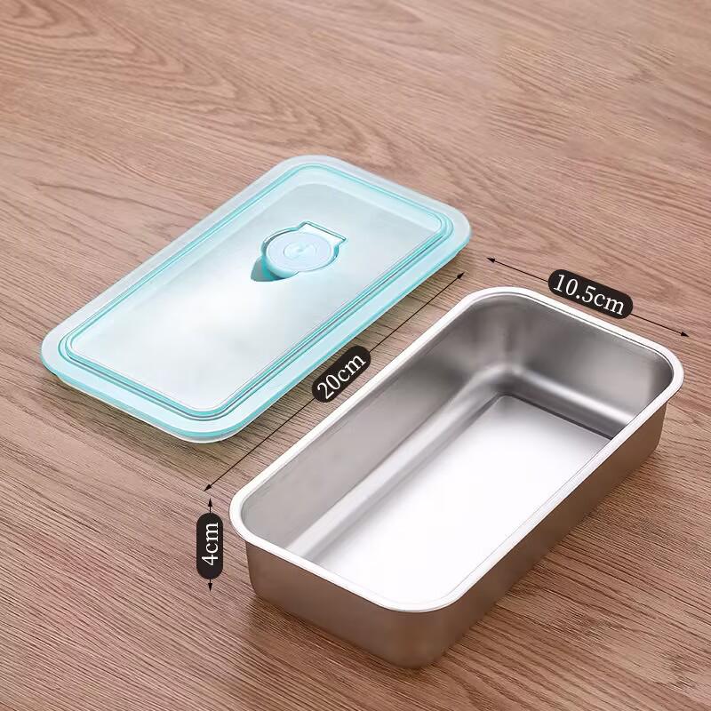 

Stainless Steel Insulated Lunch Box Food Containers With Lid For Kitchen Travel Portable Snack Storage Salad Container Thermal