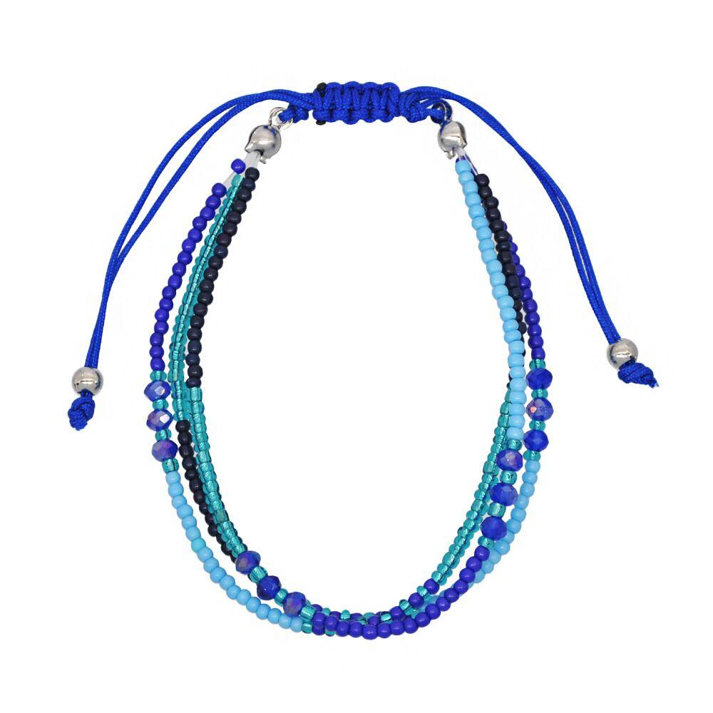 Colorful Seed Bead Bohemian Charm Bracelets Ethnic DIY Handmade Crystal Beaded Friendship Bracelet for Women Beach Jewelry