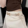 Bohemian Woven Belt for Women: Retro, Versatile Waist Accessory for Skirts and Dresses