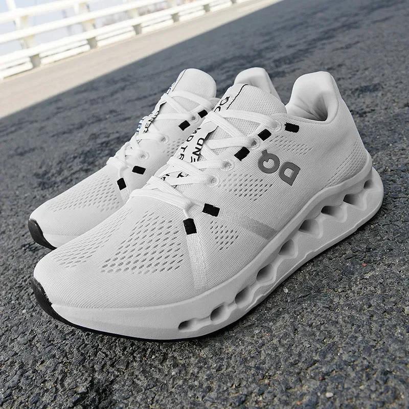 Men's Leisure Sneaker Shoes For Man Mesh Fashion Black Sports Trainers Running Shoes Husband 2024 Summer Casual Sneakers Comfort
