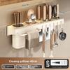 Home Goods from Mainland China No-Drill Wall-Mounted Kitchen Knife Rack Chopstick Holder Multi-Functional Storage Shelf Durable