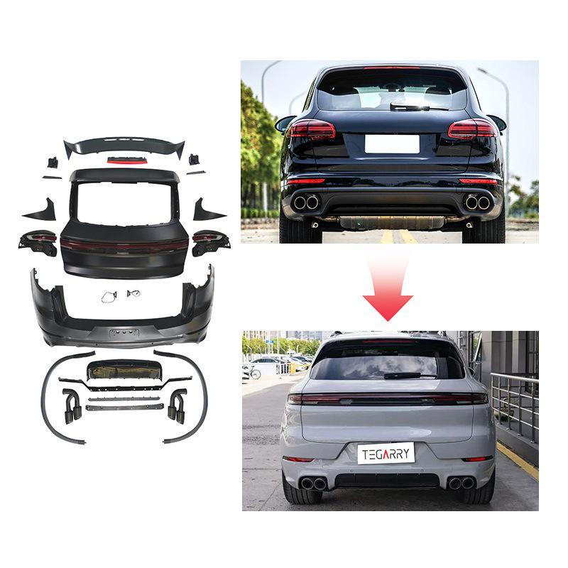 Porsche Cayenne 958.2 to 9Y0.2 Upgrade: 24-Model Bumper Body Kit