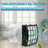 Plastic Replacement Filter Efficient Dust Cleaning Filter Vacuum Filters Vacuum Part Perfect for Enhancing Suction Power