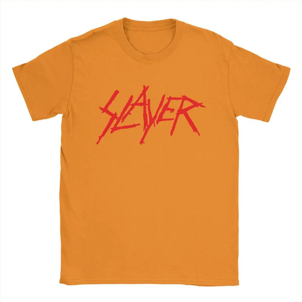 T-Shirt Slayers Logo Novelty 100% Cotton Tees Short Sleeve T Shirt Round Neck Tops Plus Size