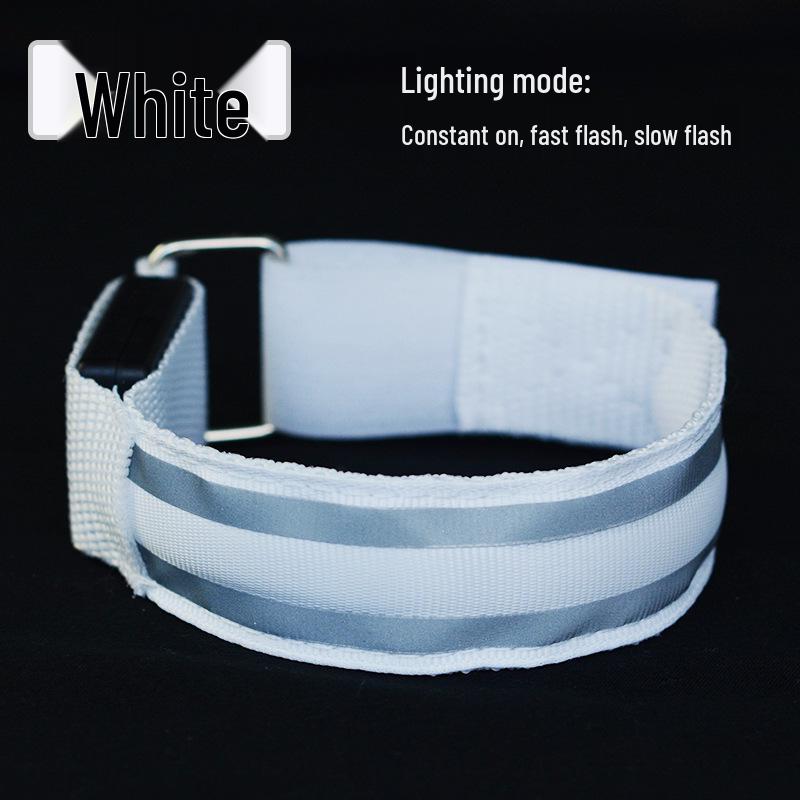 LED Luminous USB Safety Armband for Night Running