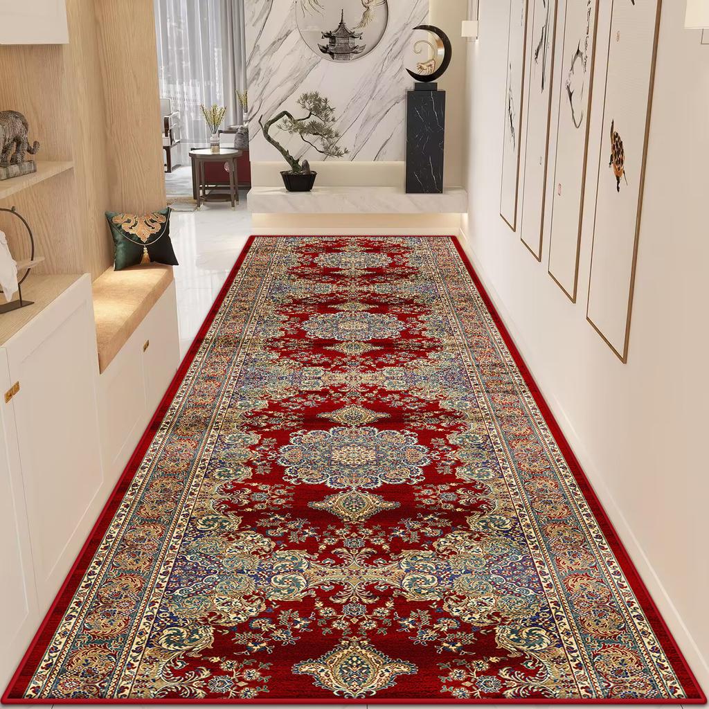 New Morocco Hall Corridor Carpet Non-slip Washable Home Runner Stairway Rug Outdoors Aisle The Long Corridor Mat Customizable