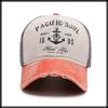 English American CA529 [White Fang] Hat, Letters, Logo, Cap, Casual, Vintage, Distressed, Design, Sports, Men's, Women's, (Black)
