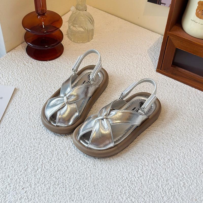 

Sandals - New Style Platform Outer-heeled Soft-soled Girls Beach Shoes 26