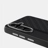 ABEEL For Samsung Galaxy S25 FE Case PC+TPU+Aluminum Alloy+PU Leather Phone Cover Compatible with MagSafe