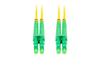 Patchcord światłowodowy Lanberg SM LC/APC-LC/APC DUPLEX 3.0mm LSZH G657A1 2m żółty
