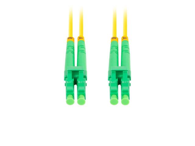 Patchcord światłowodowy Lanberg SM LC/APC-LC/APC DUPLEX 3.0mm LSZH G657A1 2m żółty
