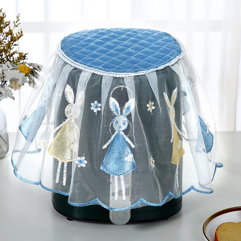 Lace Fabric Dust Cover for Air Fryer and Rice Cooker