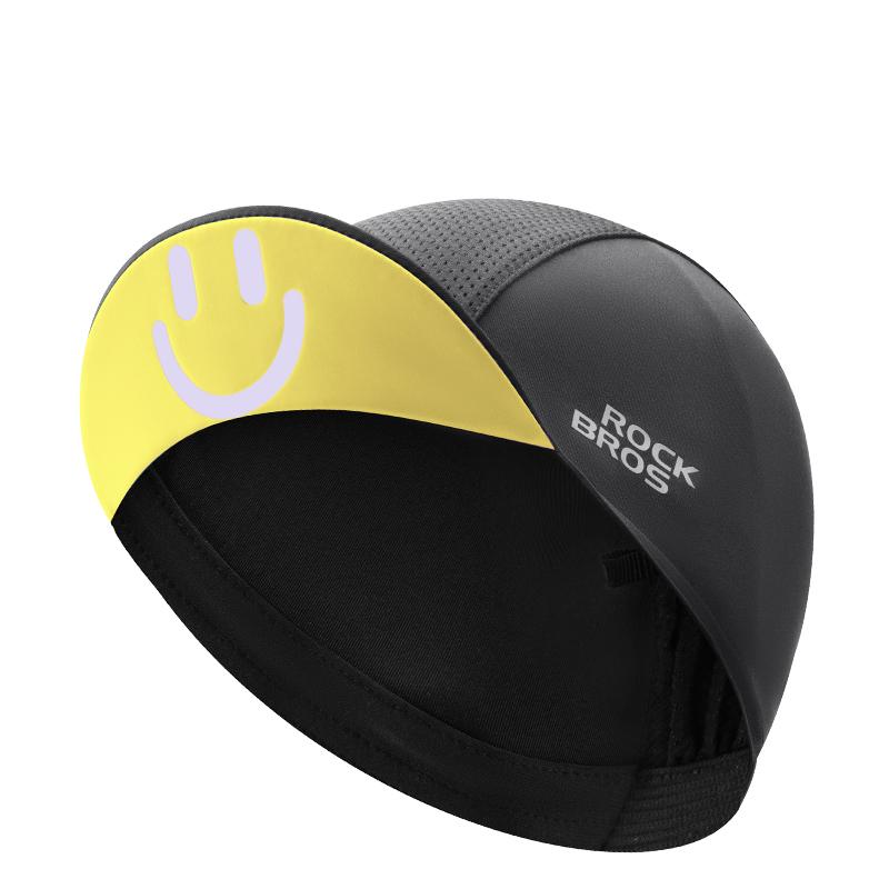 ROCKBROS Cycling Caps Summer Ultra-Light Mesh Breathable Classic Team Bike Caps Sun Protection Ice Silk Cool Hats 18230005003