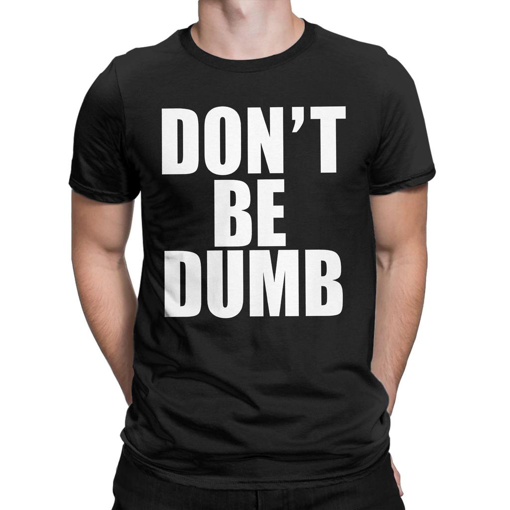 Asap Rocky Dont Be Dumb 100 Cotton TShirt For Men Summer  Streetwear T Shirts ONeck Novelty Tees Oversized Custom DIY Tops