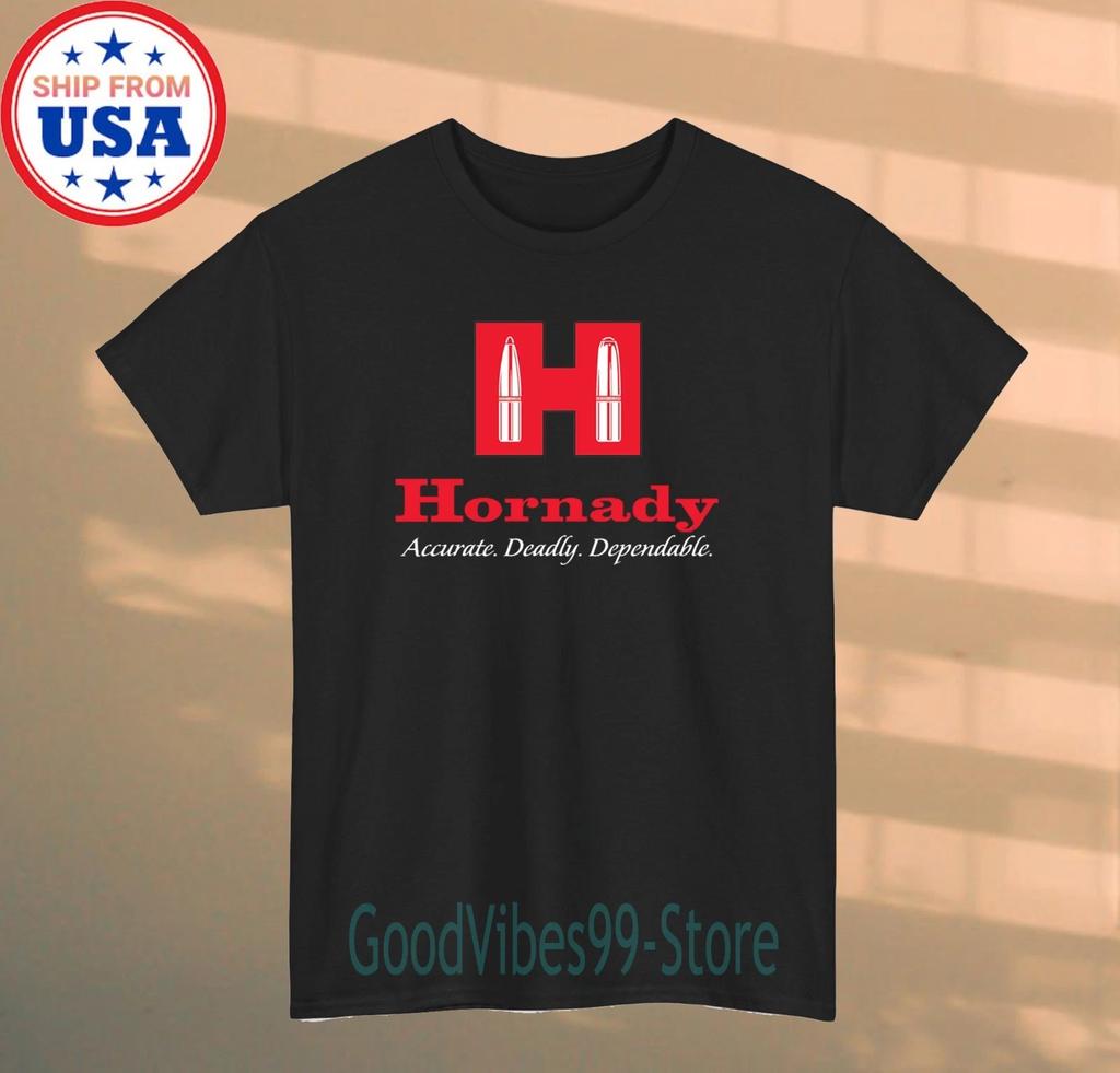 Hornady Guns Firearms Men's Black Size S-5XL