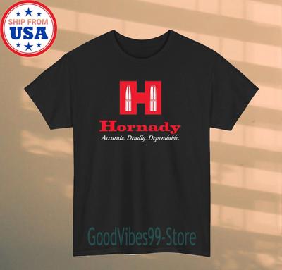 Hornady Guns Firearms Men's Black Size S-5XL