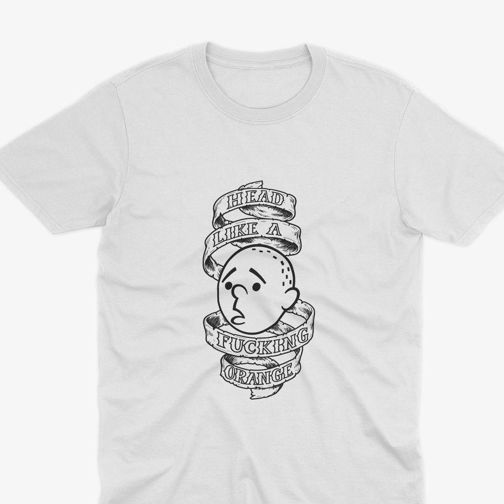 Karl Pilkington Head Like An Orange T Shirt - An Idiot Abroad T Shirt, The Ricky Gervais Show Monkey News T Shirt, Karl Pilkington T Shirt